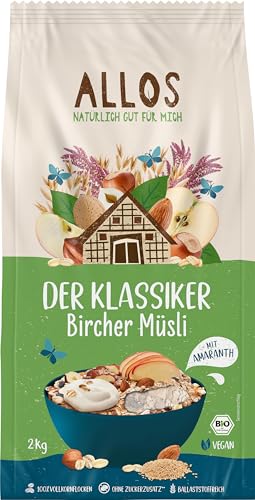 Allos Bio Der Klassiker Bircher Müsli 2kg (2 x 2000 gr)