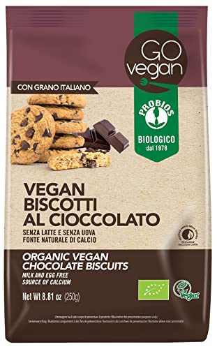 GO VEGAN - Vegan Schokoladenkekse mit Gekeimten Reis, 1er Pack (1 x 250 g)
