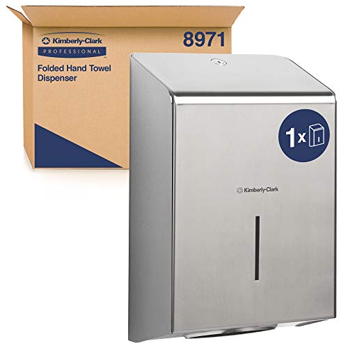 Kimberly-Clark Professional, 8971, Handtuchspender, Edelstahl, 1 x 1 Spender
