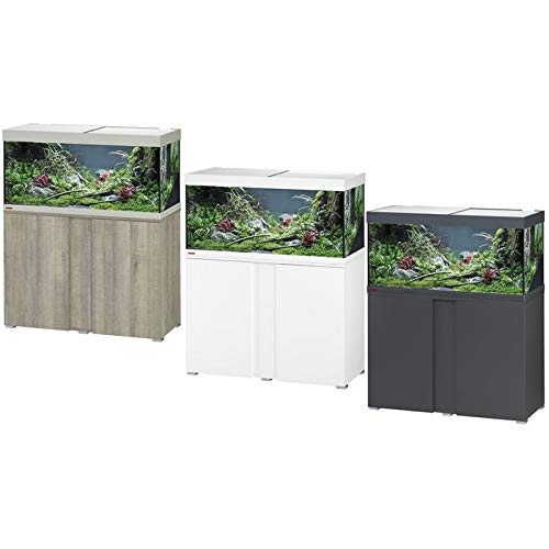 Eheim VivaLine LED Combi 17 W + Filter 2411 biopower 200 + Thermo Kontrolle 150 W Eiche grau 180 L