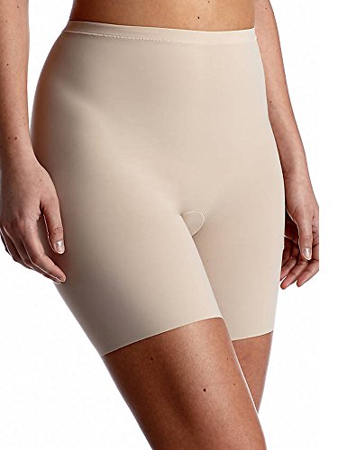 Maidenform Damen Sleek Smoothers - Thigh Slimmer Miederpants, Beige (Paris Nude Pad), 42 (Herstellergröße: XL)