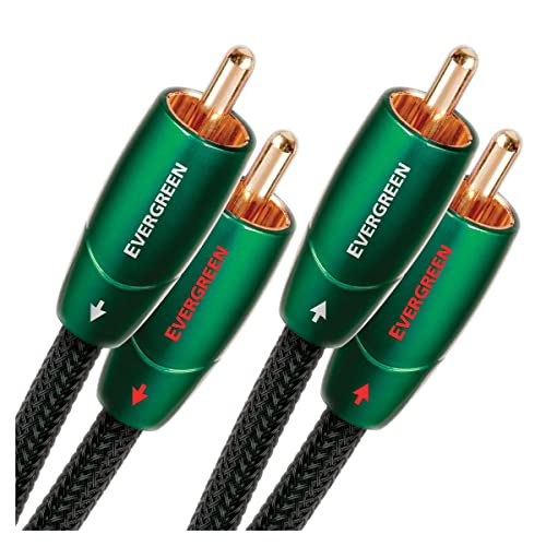 audioquest Evergreen Audiokabel | Länge: 1,0 m | Stecker: Cinch/RCA