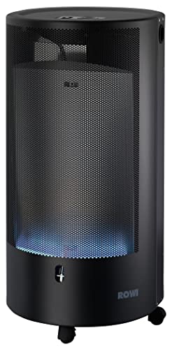 ROWI GAS-HEIZOFEN BLUE FLAME PURE 4200 W ECO SMART/inkl. doppeltem Druckregler/Indoor + Outdoor + Gewerbe/Energiesparend/Made in Europe