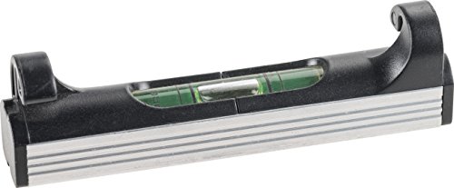 kwb Schnur-Wasserwaage für Richtschnüre/Maurerarbeiten und Pflaster-Arbeiten,78 mm klein, mit Aluminium Unterseite, ideal für Maurerschnur, hilfreich im Fundament- und Terassenbau , Schnurwasserwaage