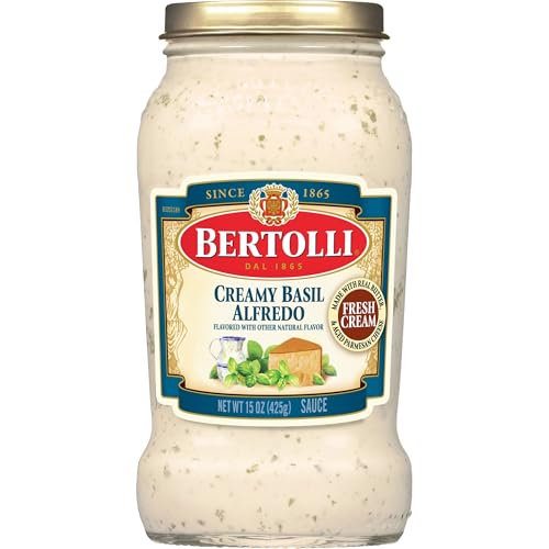 Bertolli Cremige Basilikum Alfredo Sauce, 425 ml
