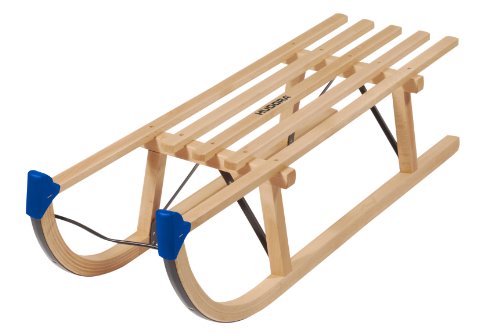 HUDORA Schlitten Holzschlitten Davos, 100 cm, 11995