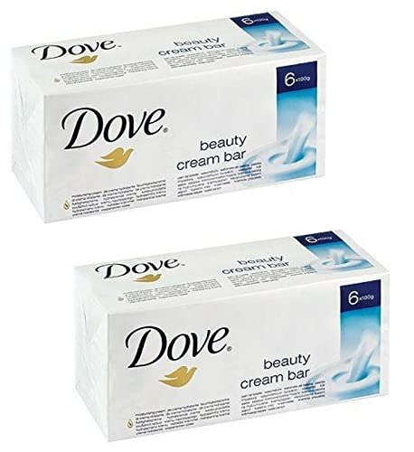 Dove Original Beauty Cream Bar White Soap 100 G / 3.5 Oz Bars (Pack of 12) by Dove