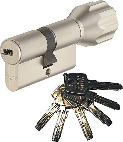 ABUS EC550 Profil-Knaufzylinder Länge Z30/K30mm mit 6 Schlüssel