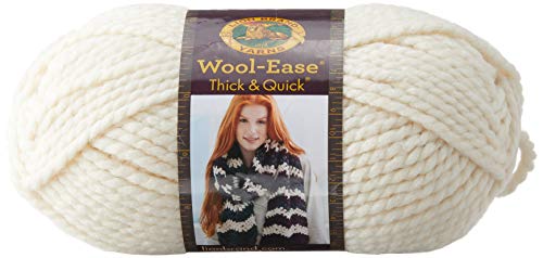 Lion Brand Yarn Company 1 Knäuel Garn Wool-Ease Thick & Quick, Fisherman