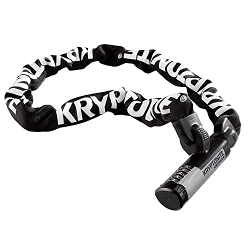 Kryptonite 3274 Uni KryptoLok 912 Combo I.C. (120cm) Fahrradschloss, Black, 120 cm