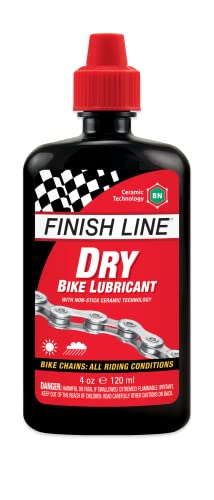Finish Line Unisex – Erwachsene Trockenschmiermittel Schmiermittel, rot, 120 ml