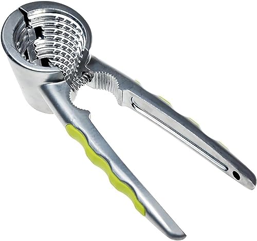 Capalta Blume Nussknacker Walnussknacker Nusszange mit rutschfeste Silikon Griff für Walnut Mandeln Haselnüsse Pistazien