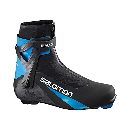 SALOMON Nordic Stiefel S/Race Carbon Skate Proli, Unisex Erwachsene, Schwarz - Schwarz - Größe: 48 2/3 EU