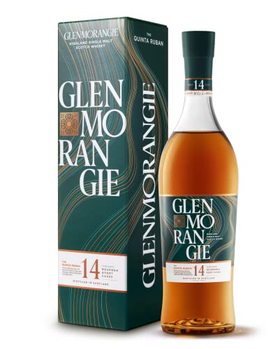 Glenmorangie Quinta Ruban, 14 Years Old Whisky Single Malt Scotch Whisky mit Port Cask Finish, 0,7L