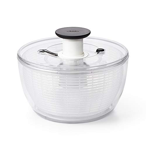 OXO Good Grips Salatschleuder 4.0, transparent, 6 l