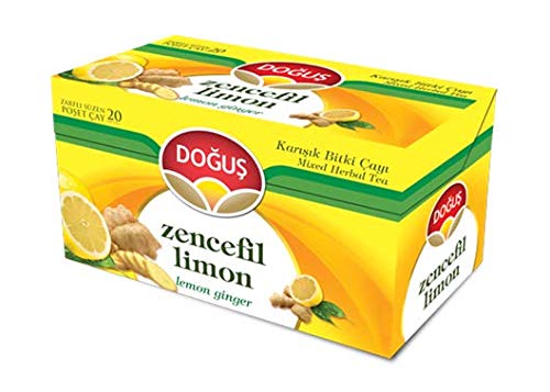 Dogus Kräutertee 20 Beutel Ingwer Zitrone