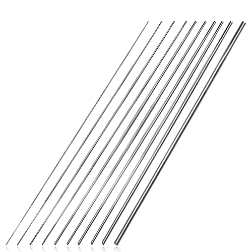 131 Stück 40CM gerade Edelstahl Federdraht Sortiments-Set, 13 Typen Größe Vollstahldraht Federstahldraht Durchmesser 0.2mm 0.3mm 0.4mm 0.5mm 0.6mm 0.8mm 1mm 1.2mm 1.4mm 1.6mm 1.8mm 2mm 3mm
