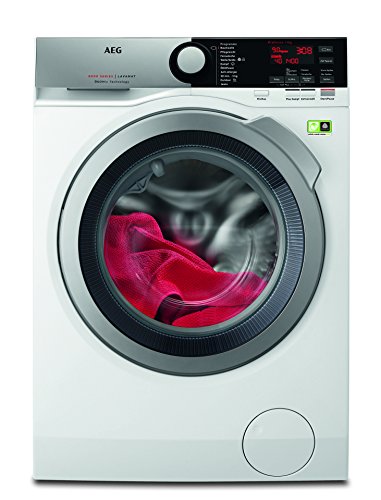 AEG L8FE76695 Waschmaschine / ProSteam - Auffrischfunktion / ÖkoMix-Faserschutz / 9 kg / Leise / Mengenautomatik / Nachlegefunktion / Schontrommel / Allergikerfreundlich