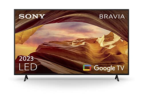 Sony BRAVIA, KD-43X75WL, 43 Zoll Fernseher, LED, 4K HDR, Google TV, Smart TV, Works with Alexa, BRAVIA CORE, HDMI 2.1, Gaming-Menü mit ALLM