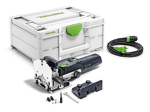 Festool Dübelfräse DF 500 Q-Plus DOMINO (mit DOMINO Fräser, Zusatzanschlag, Gabelschlüssel), im Systainer