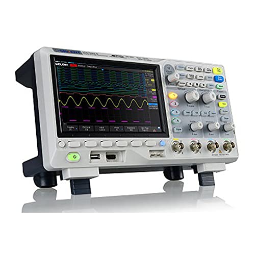 Siglent SDS1104X-E Digitales Oszilloskop, 100 MHz, 4 Kanäle, Standard-Decoder.