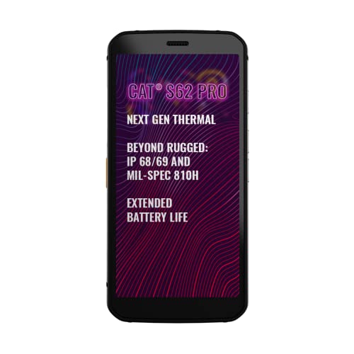 Caterpillar CAT S62 Pro Smartphone 128GB 5.7 Zoll (14.5 cm) Hybrid-Slot Android™ 10 Schwarz