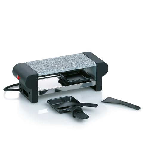 Kela 66493 Raclette mit Granitplatte, Für 2 Personen, 350 W, 230 V, Splügen