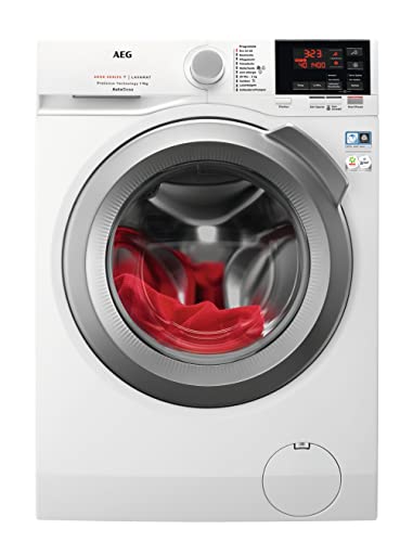 AEG L6FBD60490 Wifi Waschmaschine / Auto Dose - automatische Waschmitteldosierung / 9,0 kg / Leise / Mengenautomatik / Nachlegefunktion / Kindersicherung / Wasserstopp / 1400 U/min