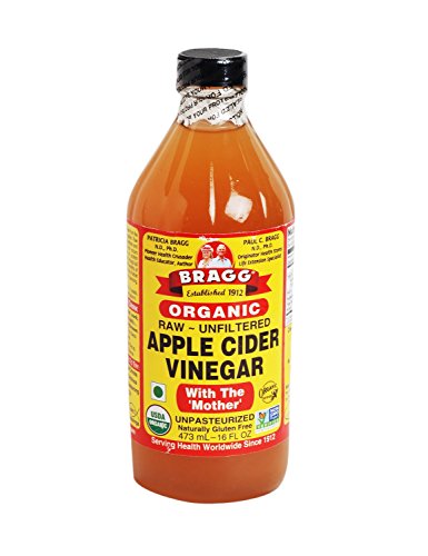 Bragg Organic Apple Cider Vinegar with the mother - Bio Apfelessig mit Essigmutter, roh und ungefiltert, 473 ml