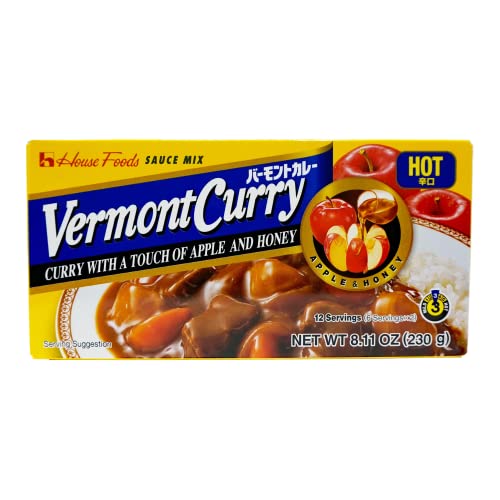 House Lebensmittel, Vermont Curry mit einem Hauch von Apfel und Honig (heiß), 239 ml