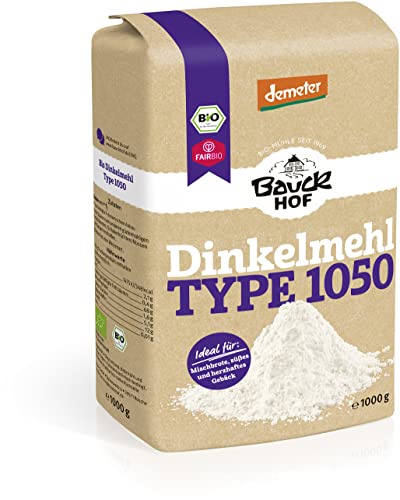 Bauckhof Bio Dinkelmehl Type 1050 Demeter (2 x 1000 gr)