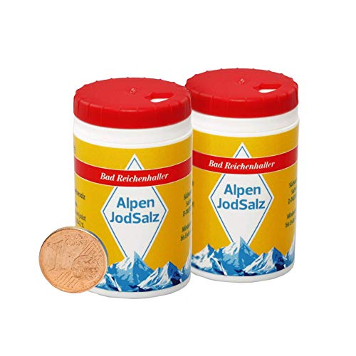 Bad Reichenhaller ALPEN JOD SALZ TO GO 2x10g Ministreuer