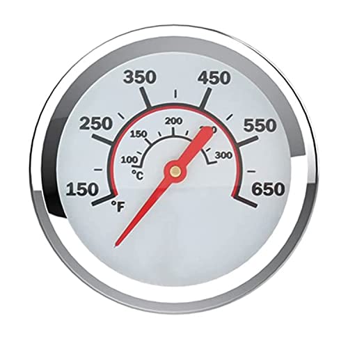 Grilltemperaturmessgerät für CharBroil Grillthermometer Thermostat Messgerät Ersatz, 4,7 cm Grillthermometer Messgerät und elektronische Zündtaste