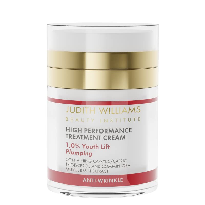 Judith Williams Kosmetik Beauty Institute High Performance Treatment Cream, hochwirksame Anti-Falten Tagescreme mit Vitaminen für das Gesicht, strafft die Haut, alle Hauttypen, 100 ml