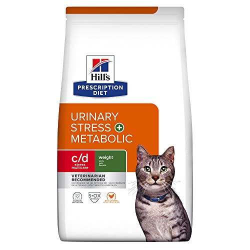 Hill's Feline c/d Urinary Stress + Metabolic - Dry Cat Food - 3 kg