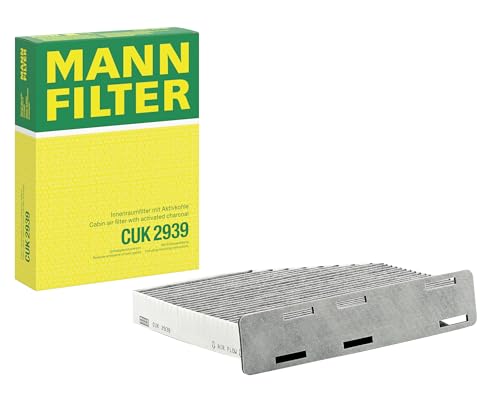 MANN-FILTER CUK 2939 Innenraumfilter - Aktivkohle-Pollenfilter, Audi, Seat, Skoda, VW