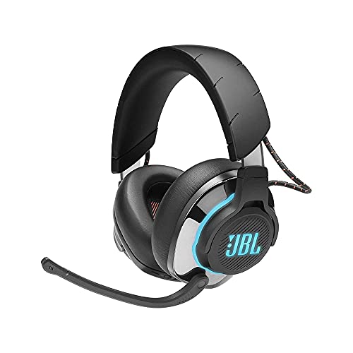 JBL Quantum 800 - Wireless Over-Ear Performance Gaming Headset mit aktiver Geräuschunterdrückung und Bluetooth 5.0 - Schwarz