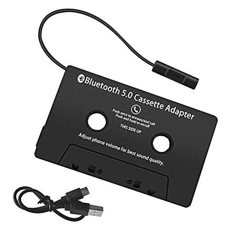 ZHITING Kassetten Adapter für Autoradio,KFZ-Kassettenadapter,Auto-Audio-Kassette auf AUX-Adapter,Geeignet für Autoradio