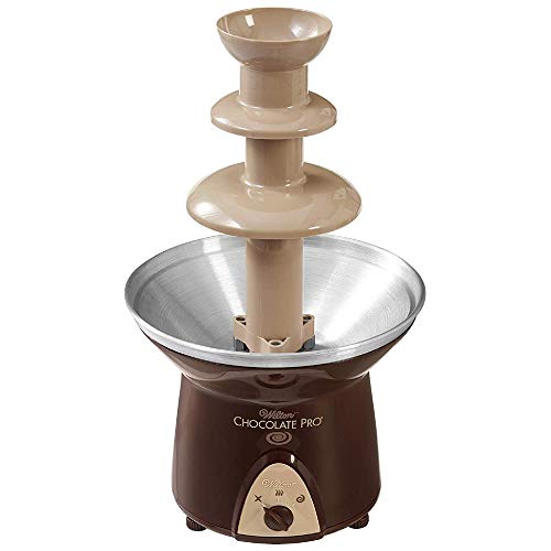 Wilton Chocolate Pro Schokoladenbrunnen – Schokoladenfondue-Springbrunnen 1,8 kg Kapazität