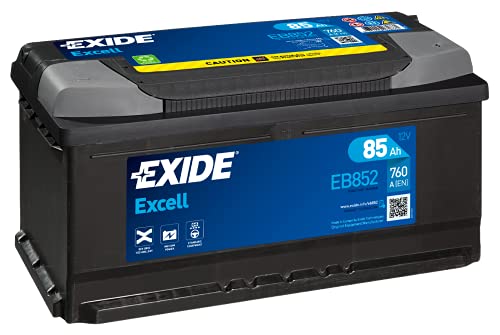 EXIDE BATERÍA 12V/85AH - 760 CCA - Serie EXCELL EB852