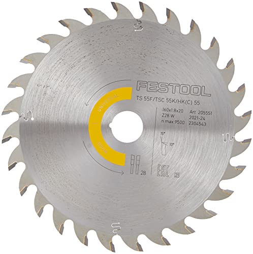 Festool Universal-Sägeblatt HW 160x1,8x20 W28 Wood Universal – 205551