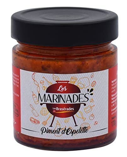Les Marinades - Piment d'Espelette Marinade für Fleisch und Fisch - Qualität aus Frankreich