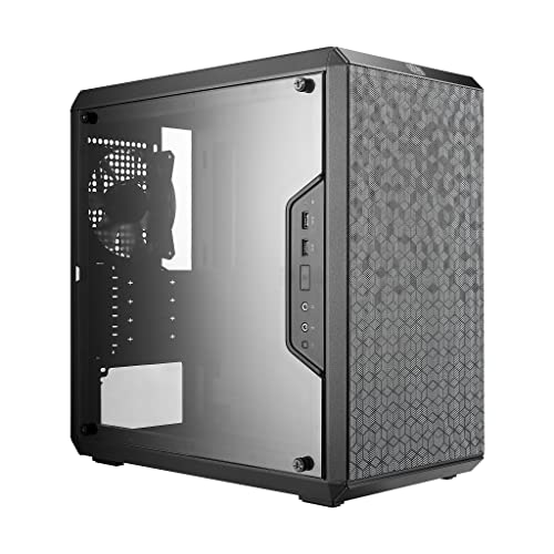 Cooler Master MasterBox Q300L PC Gehäuse 'Micro-ATX, Mini-ITX, USB 3.0, Seitenfenster' MCB-Q300L-KANN-S00