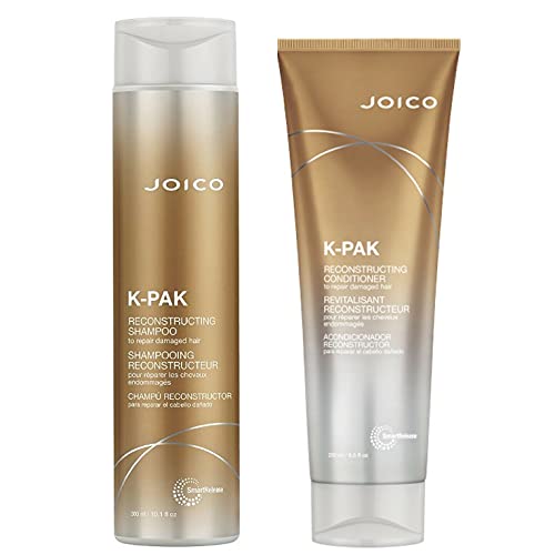 Joico K-Pak Reconstruct, Shampoo und Pflegespülung für geschädigtes Haar 300 ml