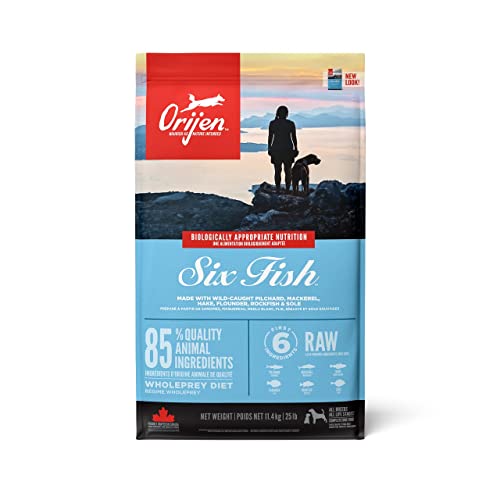 Orijen Six Fish 11,4 kg (Lot de 1) Adulte Poisson