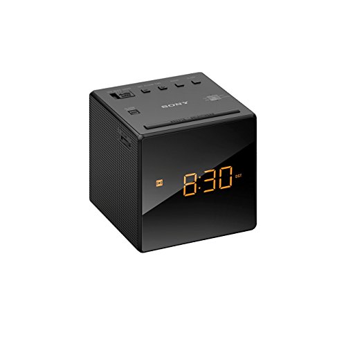 Sony ICF-C1B Uhrenradio (LED-Display, Alarm) schwarz