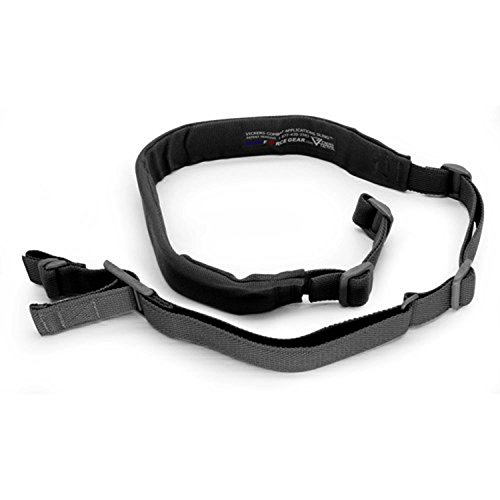 Blau Force Gear Vickers Gepolsterte Schnellverstellung Gun Sling P, Unisex, Vickers Padded, schwarz, Nicht zutreffend