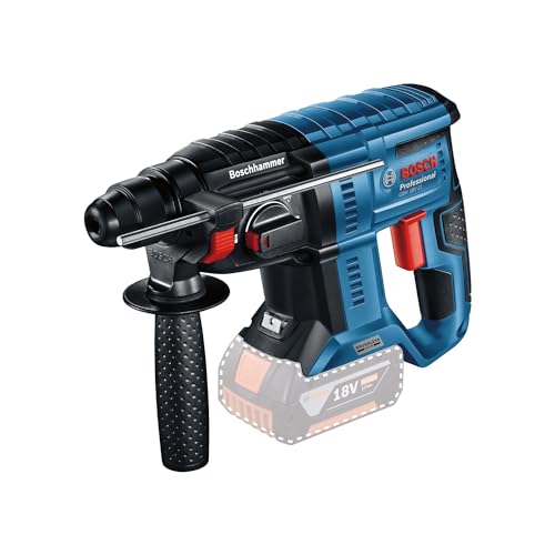 Bosch Professional 18V System Akku Bohrhammer GBH 18V-21 (mit SDS plus, max. Schlagenergie 2 J, Bürstenloser Motor, ohne Akkus und Ladegerät, im Karton)