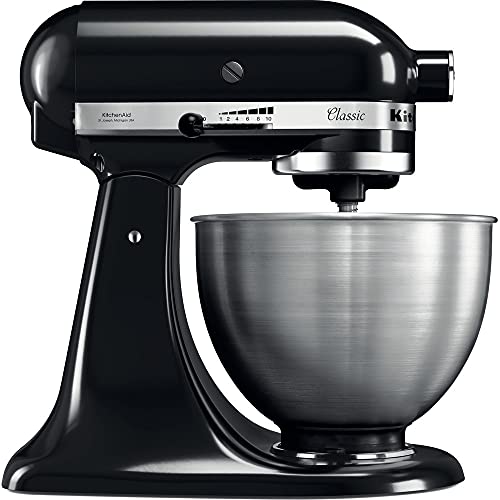 KitchenAid BUNDLE- KÜCHENMASCHINE KIPPBARER MOTORKOPF 4,3L - CLASSIC (5K45SS) + GEMÜSESCHNEIDER (5KSMVSA)