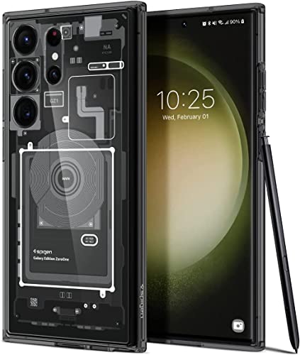 Spigen Ultra Hybrid ZeroOne Hülle Kompatibel mit Samsung Galaxy S23 Ultra 5G
